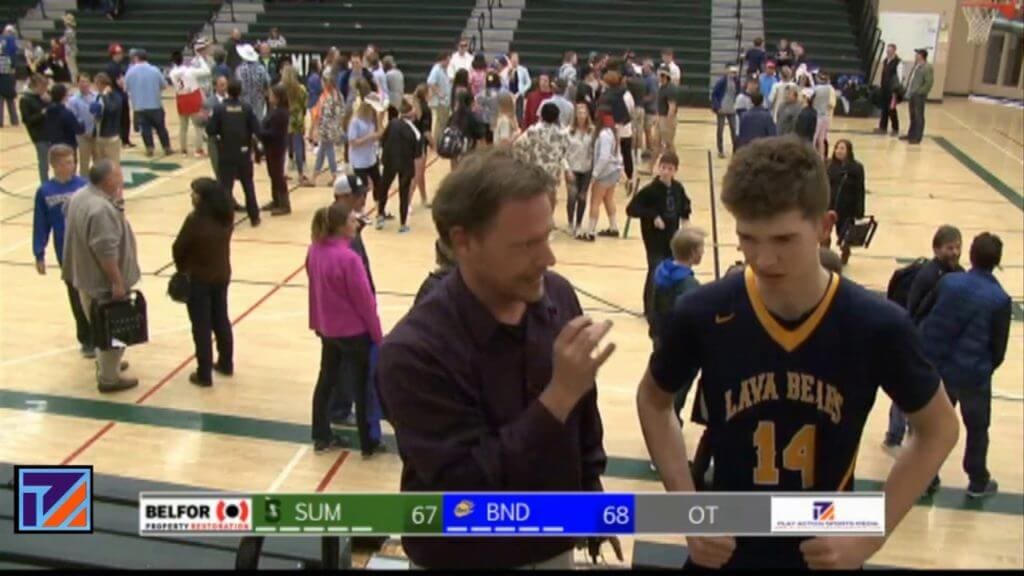 BRIAN WARINNER &#8211; PLAYER OF THE GAME &#8211; BEND &#8211; Jan 31, 2017
