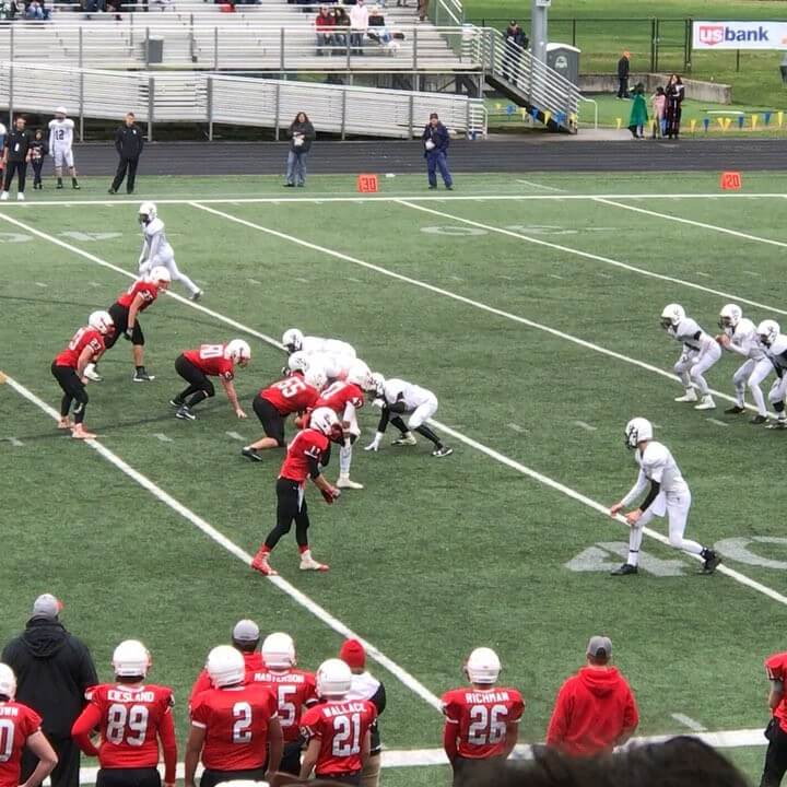 OSAA 1A Football State Championship Dufur leads... Tablerock Sports